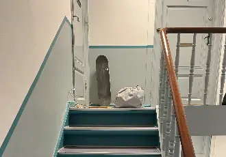 Maling af trappeopgang