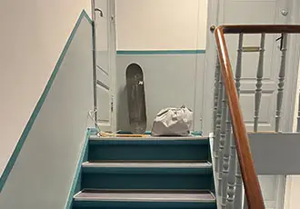 Renovering af trappe frederiksberg