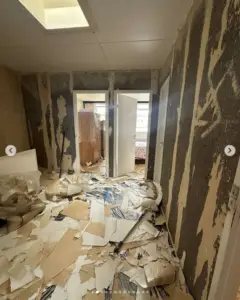 Fjernelse af tapet